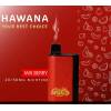 HAWANA PATRONE BAR 6500 سحبة للاستخدام مرة واحدة - بطعم التوت المختلط - (قابلة لإعادة التوصيل) 50 ملغ