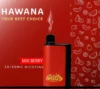 HAWANA PATRONE BAR 6500 سحبة للاستخدام مرة واحدة - بطعم التوت المختلط - (قابلة لإعادة التوصيل) 50 ملغ