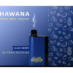 HAWANA PATRONE BAR Disposable 6500 puff - QUAD BERRY - ( RECHARGEABLE ) 50 MG