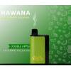 HAWANA PATRONE BAR 6500 سحبة للاستخدام مرة واحدة - تفاحة مزدوجة - (قابلة لإعادة التوصيل) 50 ملغ