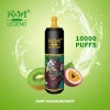 TORNADO K&M LEGEND Disposable 10000 puff - KIWI PASSIONFRUIT - ( RECHARGEABLE )