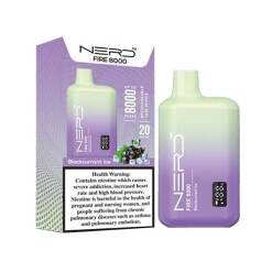 NERD Disposable 8000 PUFF - BLACKCRANTE ICE - 20 MG ( RECHARGABLE )