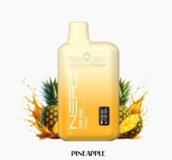 NERD Disposable 8000 PUFF - PINEAPPLE - 20 MG (قابلة لإعادة التوصيل)