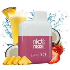 NKD 100 MAX Disposable 4500 PUFF - LAVA FLOW - 50 MG (قابلة لإعادة التوصيل)