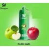 Silvaper DL للاستخدام مرة واحدة 12000 - تفاحة مزدوجة - (قابلة لإعادة التوصيل) 3 ملغ