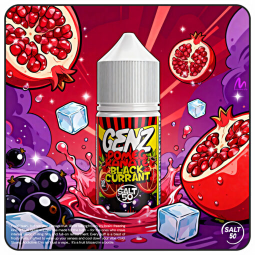GENZ - POMEGRANATE BLACKCURRANT - SALT - 30ML