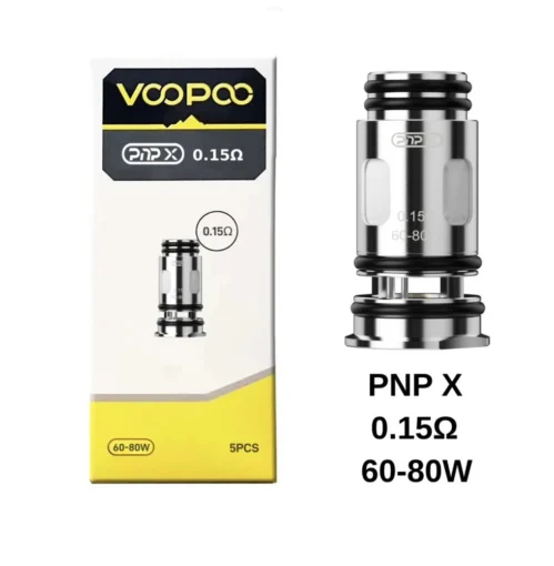 Voopoo PnP-X 0.15 Ohm Replacement Coils (1pc)