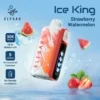 ELFBAR ICE KING 30000 puff - STRAWBERRY WATERMELON - ( RECHARGEABLE )