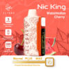 ELFBAR NIC KING 30000 puff - WATERMELON CHERRY - ( RECHARGEABLE )
