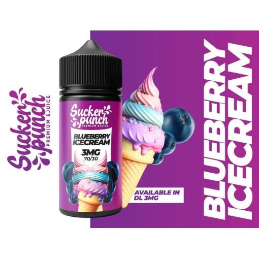 ساكر بانش - آيس كريم التوت الأزرق - DL - 100 مل