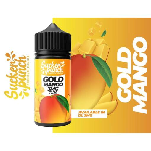 Sucker Punch - Gold Mango - DL - 100ML