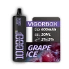 Vigor Box Disposable Pods 10000 puff - Grape Ice - ( RECHARGEABLE )