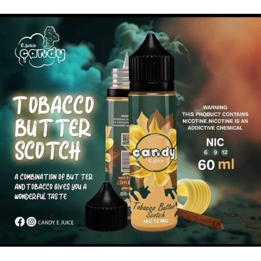 CANDY - TOBACCO BUTTER SCOTCH - MTL - 60ML