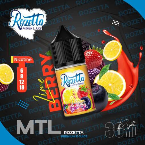 Rozetta - ليمون بيري - MTL - 30 مل