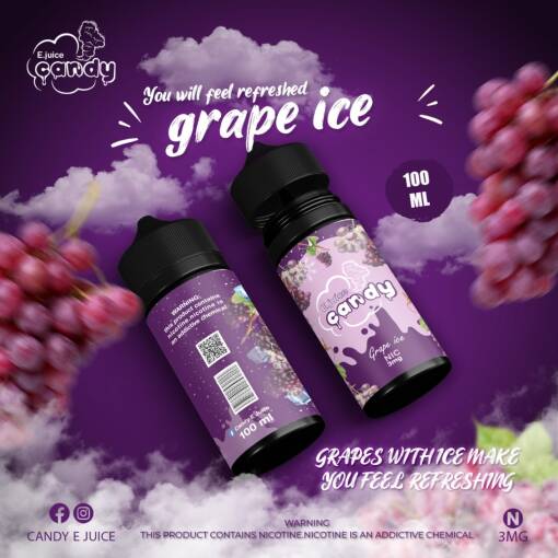 CANDY - Grape Ice - DL - 100ML