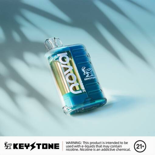 Nova Disposable 20000 puffs - MINT GRASS  - ( RECHARGEABLE ) 30 MG