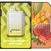 Malek El Zaman Disposable 10000 puffs - Strawberry mango - ( RECHARGEABLE )