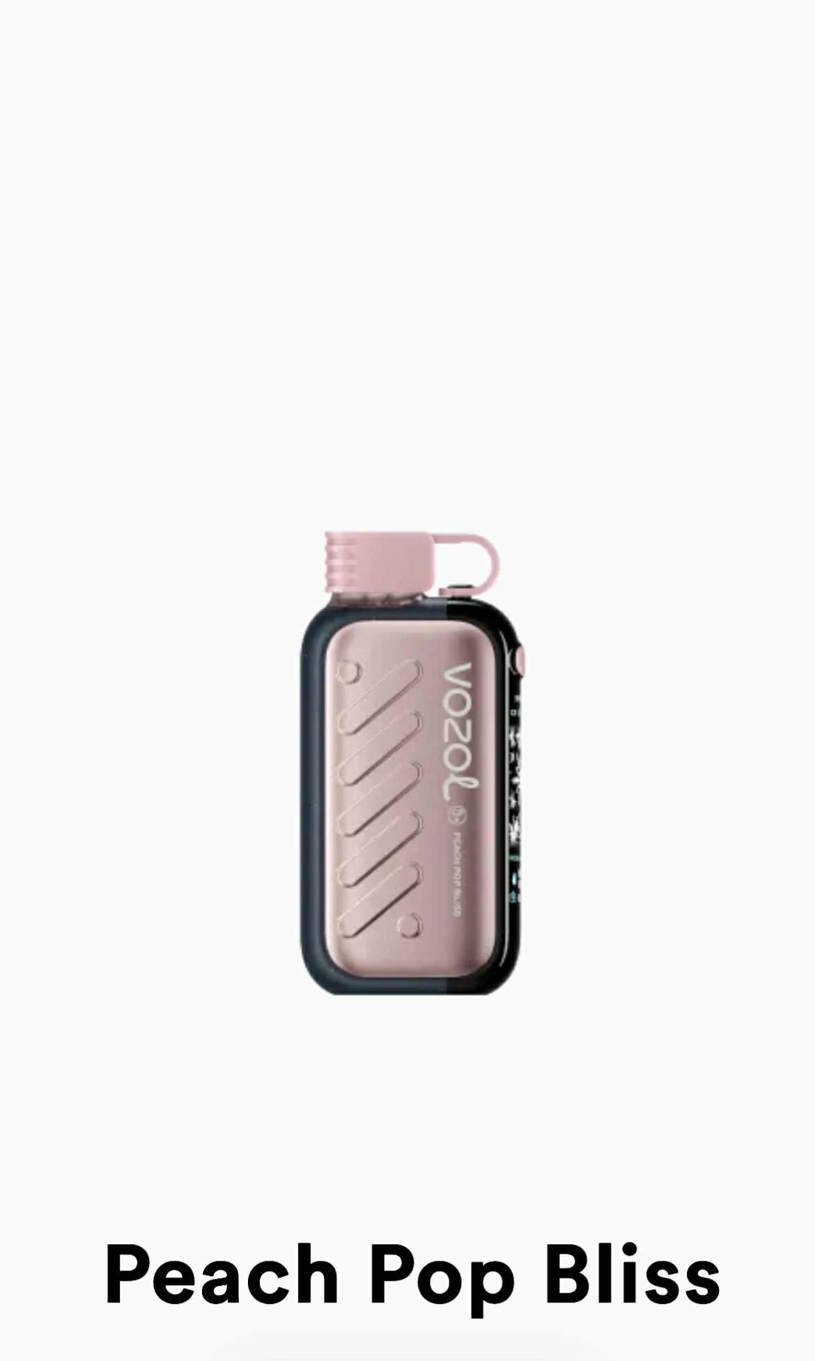 Vozol جهاز جير للاستخدام مرة واحدة 50000 سحبة - بطعم الخوخ - (قابلة لإعادة التوصيل) 1 Vozol جهاز GEAR للاستخدام مرة واحدة 50000 سحبة - PEACH POP BLISS - (قابل لإعادة التوصيل)