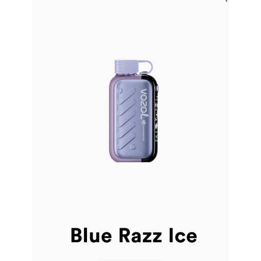 Vozol  Disposable GEAR 50000 puff - BLUE RAZZ ICE - ( RECHARGEABLE )