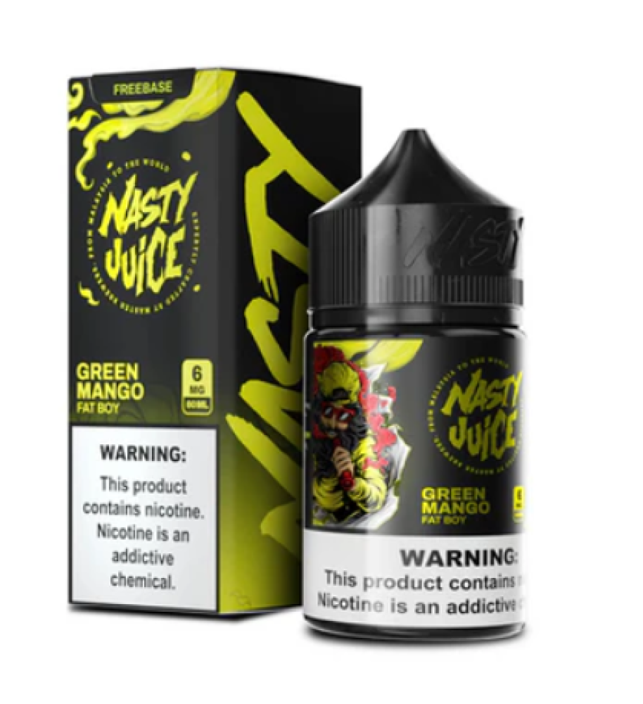 عصير فات بوي جرين مان GO - NASTY - DL - 60 مل 1 عصير فات بوي غرين مان GO - NASTY - DL - 60 مل