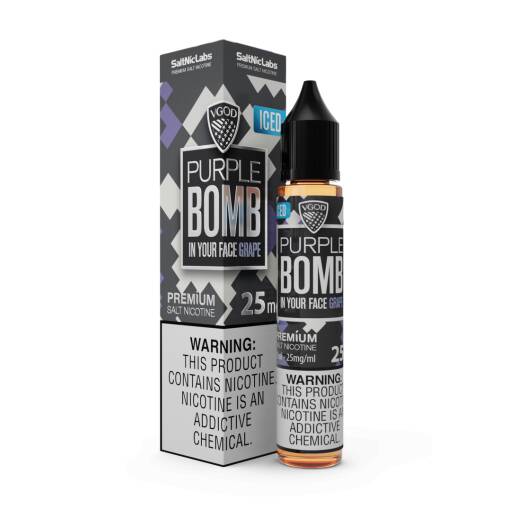 PURPLE BOMB ICED - VGOD - SALT - 30ML
