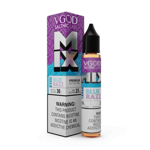 BLUE RAZZ ICED - VGOD - SALT - 30ML