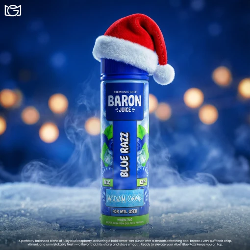 Baron - BLUE RAZZ - MTL - 60ML