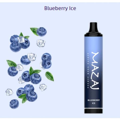 Mazaj Disposable - BLUEBERRY ICE - 5000 Puffs