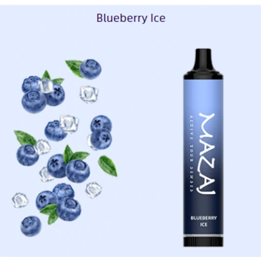 Mazaj Disposable - BLUEBERRY ICE - 5000 Puffs