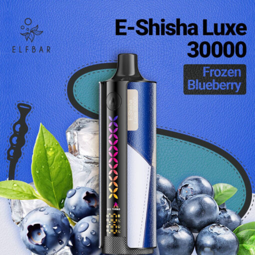 ELFBAR E-Shisha Luxe - FROZEN BLUEBERRY - 30000 PUFFS