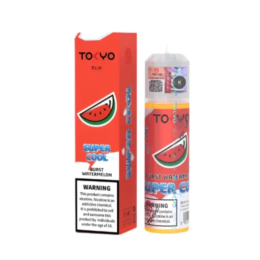 TOKYO Super Cool - BRUST WATERMELON - MTL - 60ML 1 TOKYO Super Cool - BRUST WATERMELON - MTL - 60ML