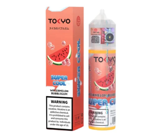 TOKYO Super Cool - WATERMELON BUBBLE GUM - MTL - 60ML 1 TOKYO Super Cool - WATERMELON BUBBLE GUM - MTL - 60ML