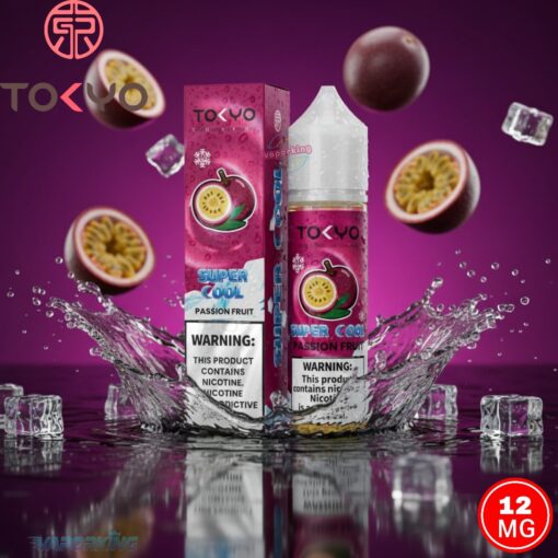 TOKYO Super Cool - PASSIONFRUIT - MTL - 60ML 1 TOKYO Super Cool - PASSIONFRUIT - MTL - 60ML