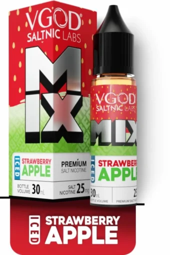 STRAWBERRY APPLE ICED - VGOD - SALT - 30ML 1 STRAWBERRY APPLE ICED - VGOD - SALT - 30ML