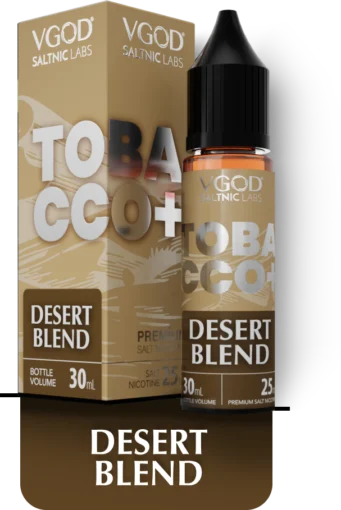 TOBACCO+ - DESERT BLEND - VGOD - SALT - 30ML 1 TOBACCO+ - DESERT BLEND - VGOD - SALT - 30ML