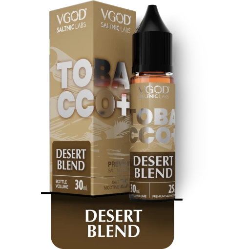 TOBACCO+ - DESERT BLEND - VGOD - SALT - 30ML