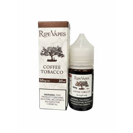 COFFEE TOBACCO - Ripe Vapes - SALT - 30ML 1 COFFEE TOBACCO - Ripe Vapes - SALT - 30ML