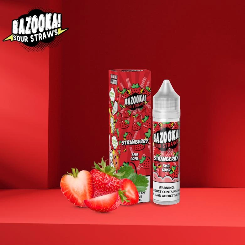 فراولة - BAZOOKA - DL - 60 مل 1 فراولة - BAZOOKA - DL - 60 مل