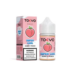 TOKYO - Super Cool - Honey peach - SALT - 30ML