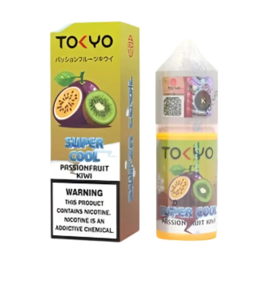 TOKYO - Super Cool - Passionfruit Kiwi - SALT - 30ML 1 TOKYO - Super Cool - Passionfruit Kiwi - SALT - 30ML