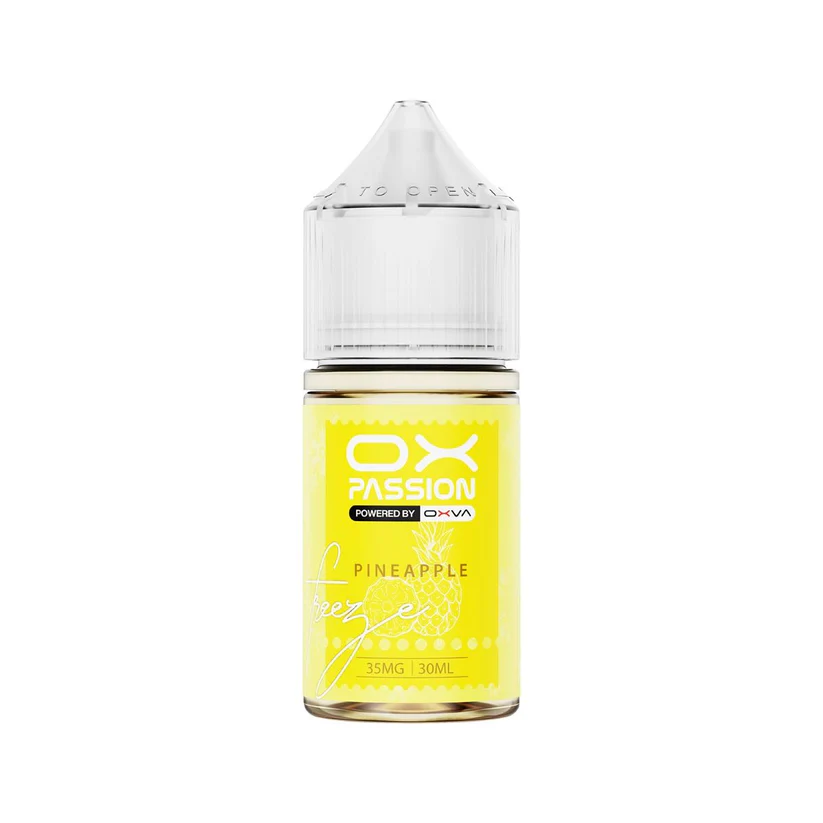 OXPASSION - FREEZE - PINEAPPLE -ملح - 30 مل 1 OXPASSION - FREEZE - PINEAPPLE - نيكوتين سولت - 30ML