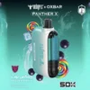 OXBAR PANTHER X Disposable 50000 puff - FROZEN REMIX - ( RECHARGEABLE )