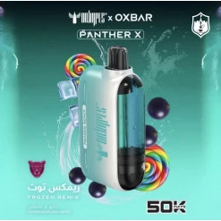 OXBAR PANTHER X Disposable 50000 puff - FROZEN REMIX - ( RECHARGEABLE )