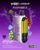 OXBAR PANTHER X Disposable 50000 puff - PURPLE ICE - ( RECHARGEABLE )