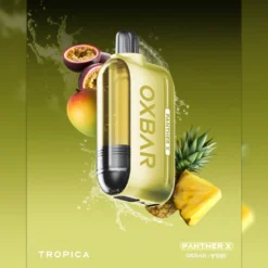 OXBAR PANTHER X Disposable 50000 puff - TROPICA ICE - ( RECHARGEABLE )