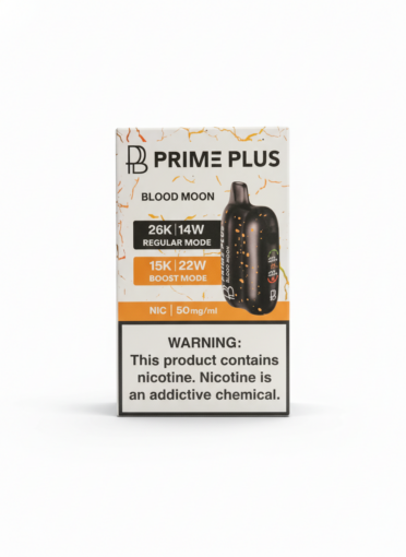 PRIME PLUS 26000 puff - BLOOD MOON - ( RECHARGEABLE )