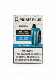 PRIME PLUS 26000 puff - ENERGY - ( RECHARGEABLE )