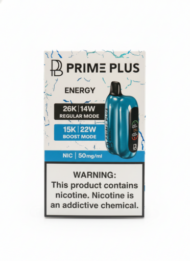 PRIME PLUS 26000 puff - ENERGY - ( RECHARGEABLE )