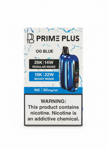PRIME PLUS 26000 puff - OG BLUE - ( RECHARGEABLE )