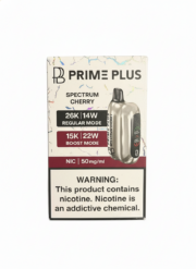 PRIME PLUS 26000 puff - SPECTRUM CHERRY - ( RECHARGEABLE )